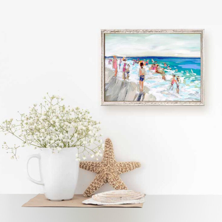 HAPPY BLUES MINI CANVAS