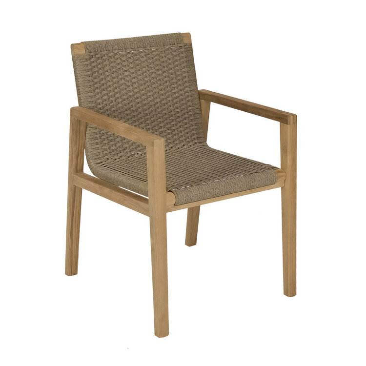 ROYAL TEAK HALSEY OUTDOOR DINING CHAIR