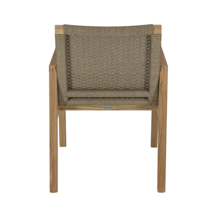 ROYAL TEAK HALSEY OUTDOOR DINING CHAIR
