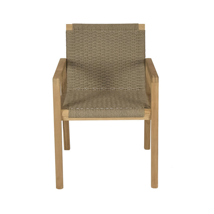 ROYAL TEAK HALSEY OUTDOOR DINING CHAIR
