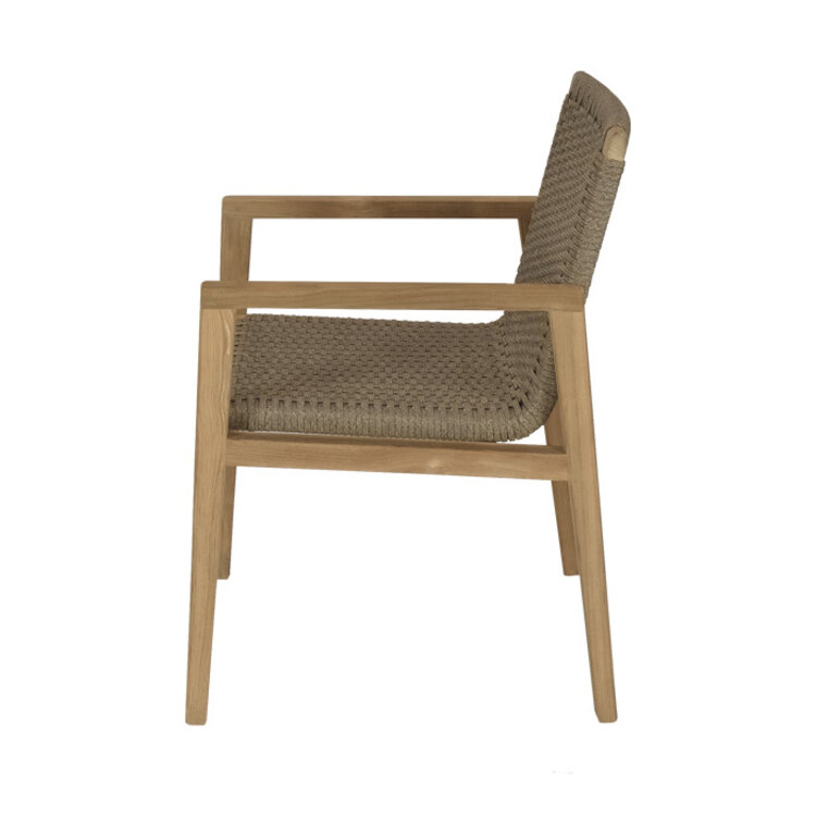 ROYAL TEAK HALSEY OUTDOOR DINING CHAIR