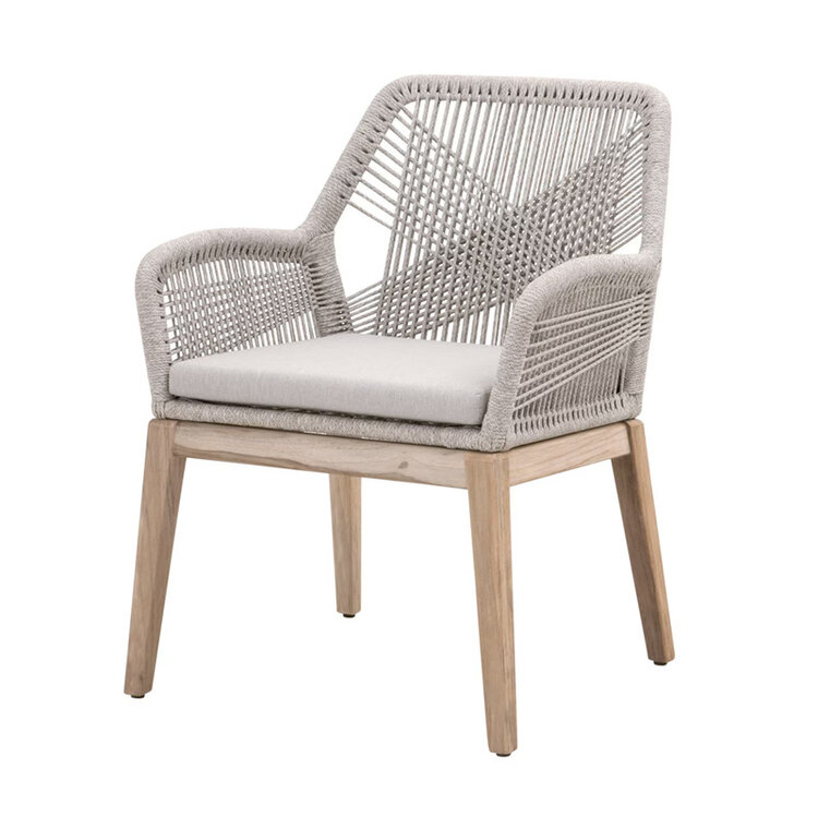 CRANE OUTDOOR ARM DINING CHAIR