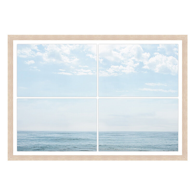 ENDLESS SUMMER GLASS FRAMED PRINT