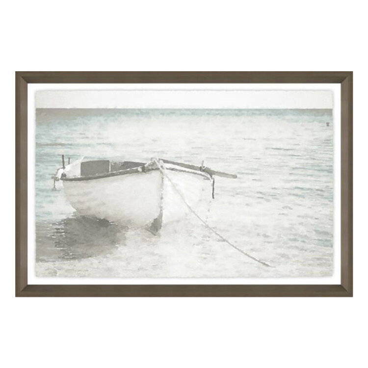 OCEANS APART GLASS FRAMED PRINTS