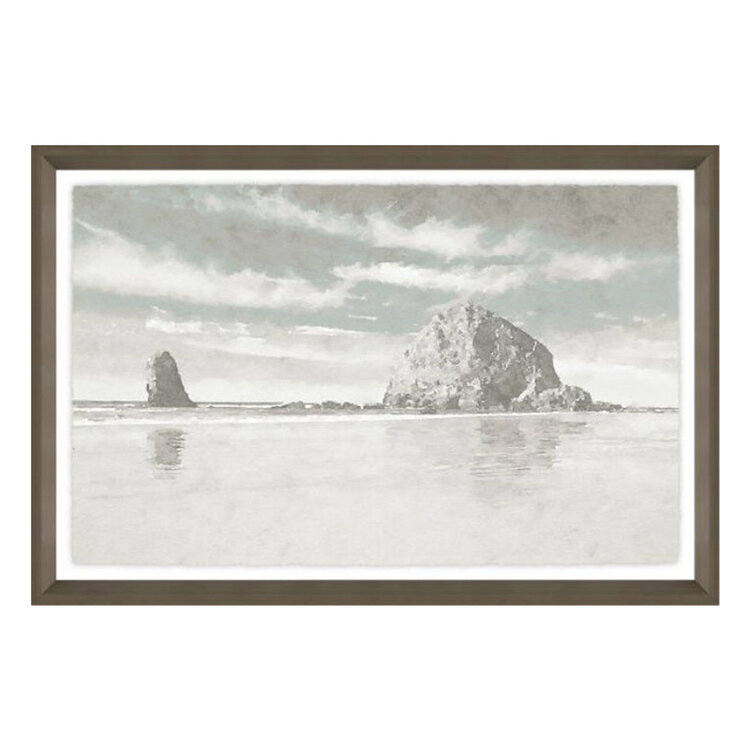 OCEANS APART GLASS FRAMED PRINTS
