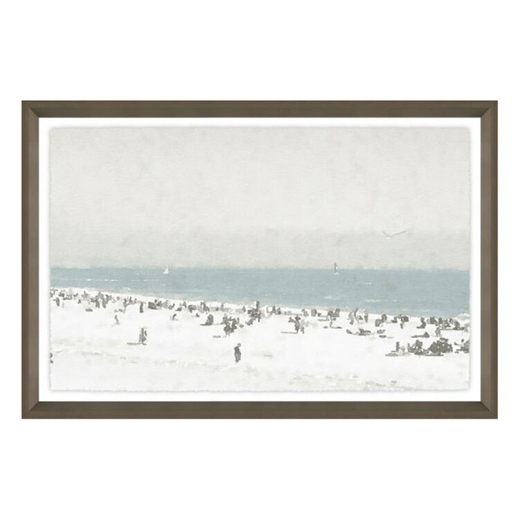 OCEANS APART GLASS FRAMED PRINTS