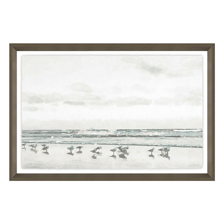 OCEANS APART GLASS FRAMED PRINTS