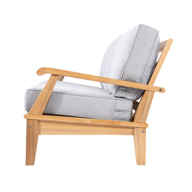 ROYAL TEAK LARGO OUTDOOR 2-SEAT LOVESEAT