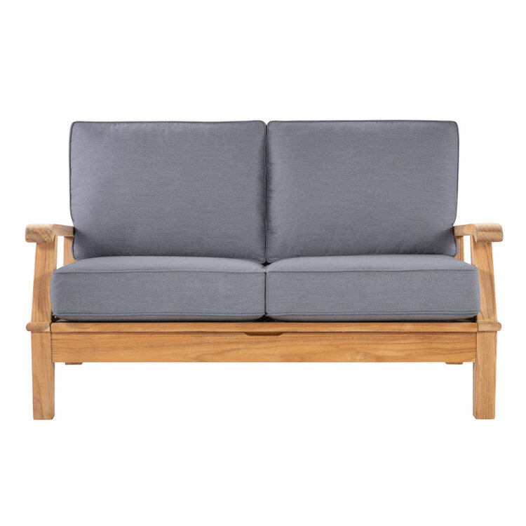 ROYAL TEAK LARGO OUTDOOR 2-SEAT LOVESEAT