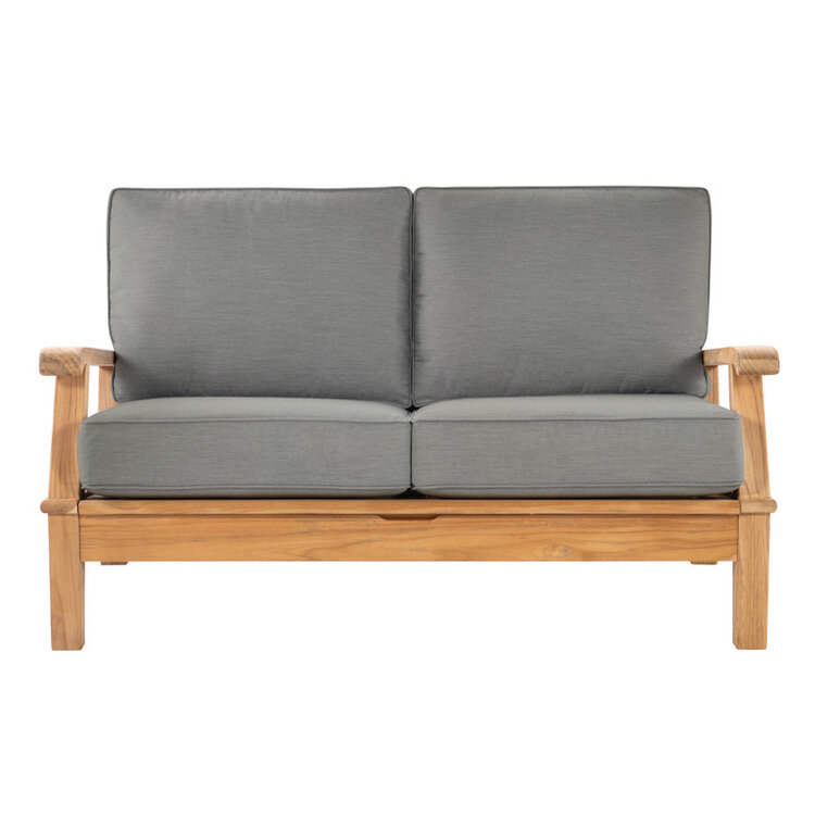 ROYAL TEAK LARGO OUTDOOR 2-SEAT LOVESEAT