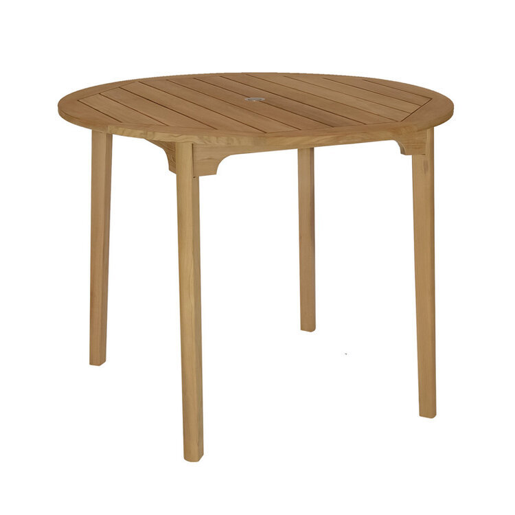 ROYAL TEAK HALSEY OUTDOOR ROUND PUB TABLE