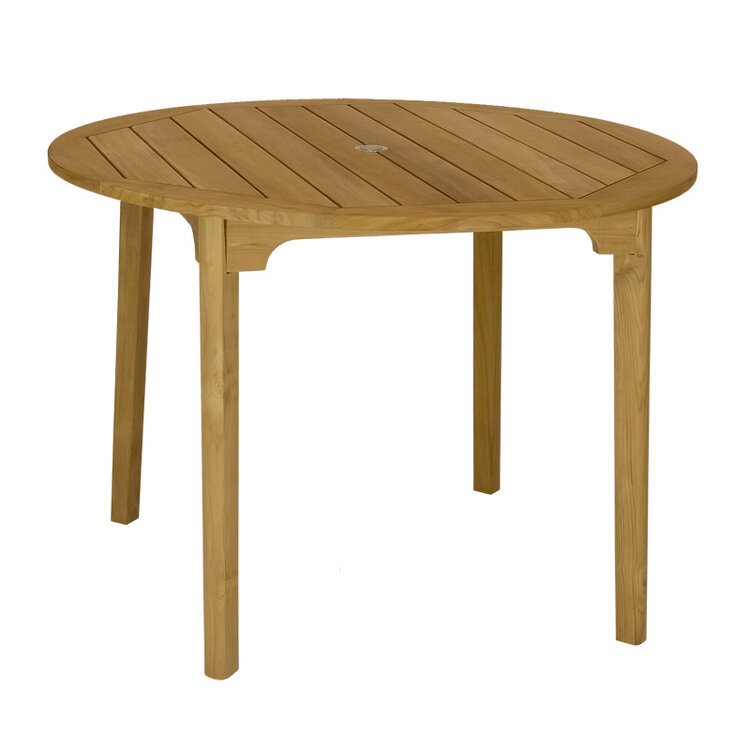 ROYAL TEAK HALSEY OUTDOOR ROUND PUB TABLE