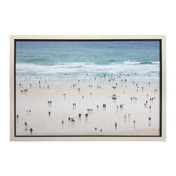 SUMMER SANDS II GLASS FRAMED