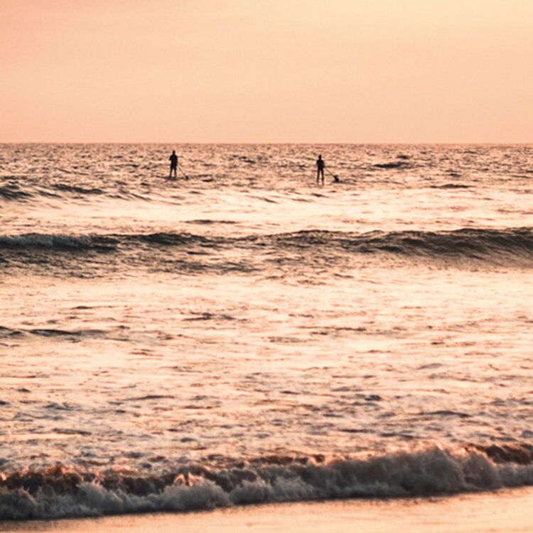 ADVENTURE AWAITS GLASS FRAMED