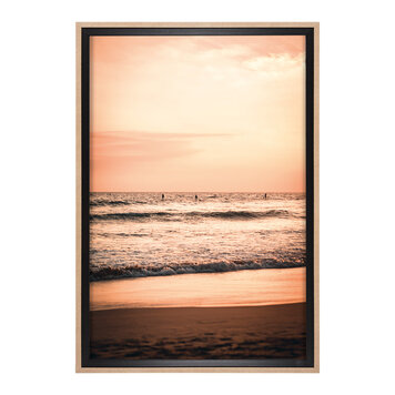 ADVENTURE AWAITS GLASS FRAMED