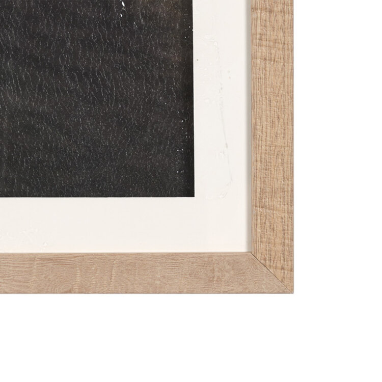 NEATLY MOORED GLASS FRAMED