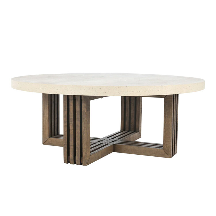 ANSEL ROUND COFFEE TABLE