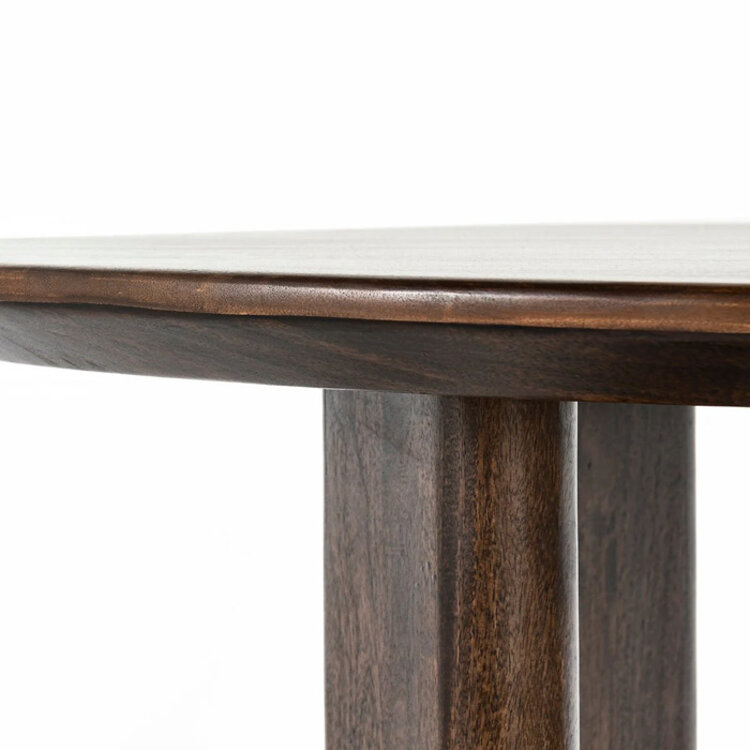 NORBECK OVAL DINING TABLE