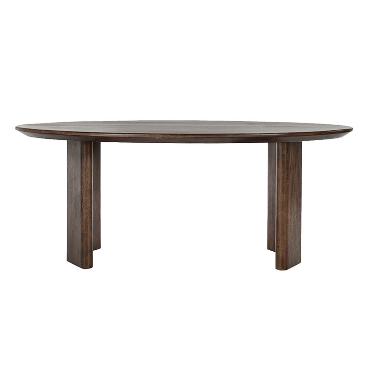 NORBECK OVAL DINING TABLE