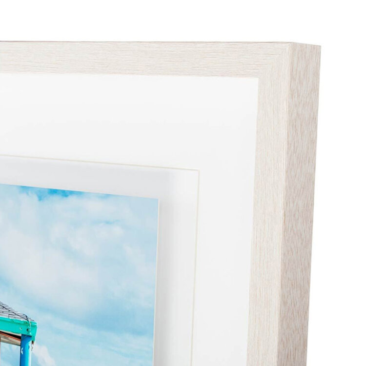 MIAMI BEACH GLASS FRAMED PRINT