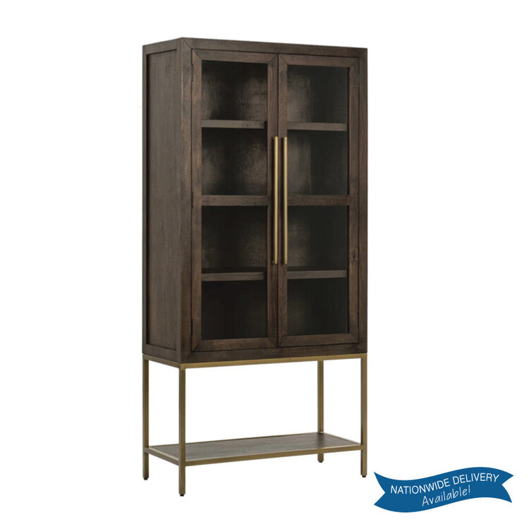 BRUNSWICK CABINET BOOKCASE