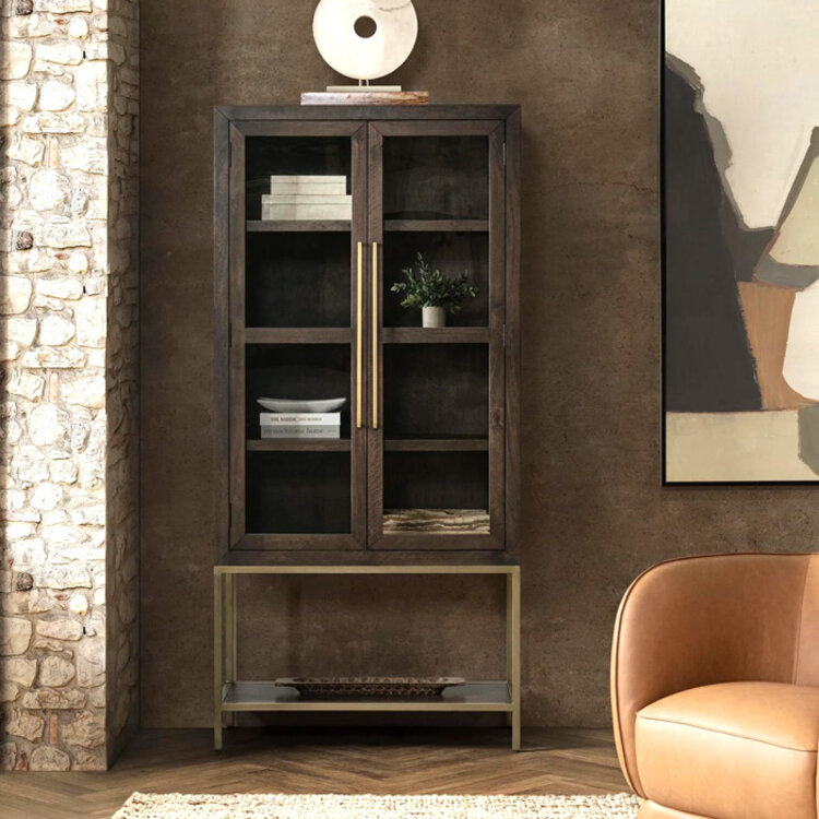 BRUNSWICK CABINET BOOKCASE