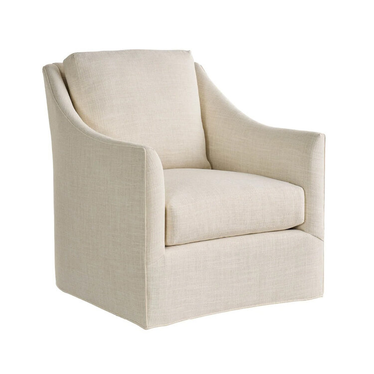 WALTON SWIVEL CHAIR, KASLER CREAM