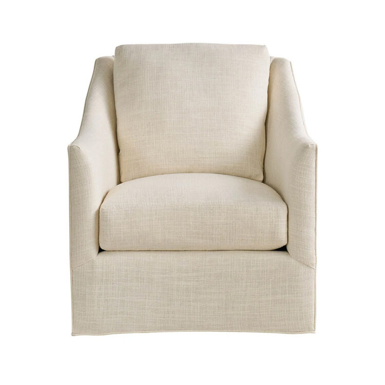 WALTON SWIVEL CHAIR, KASLER CREAM