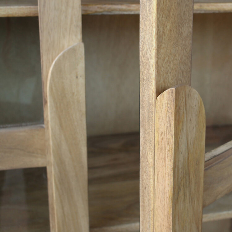 LR HOME COLLINS BOOKCASE CABINET