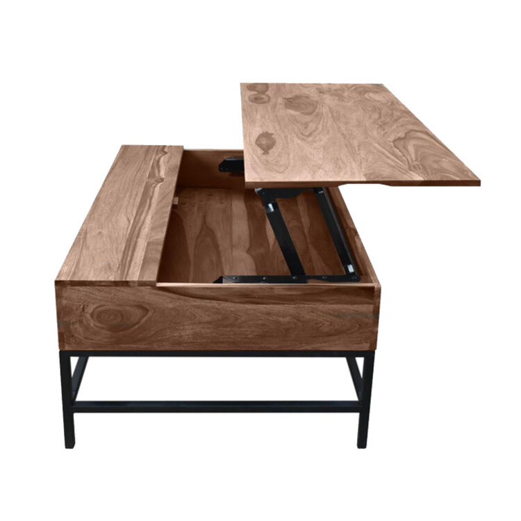 SPRINGMILL LIFT TOP COFFEE TABLE BROWNSTONE