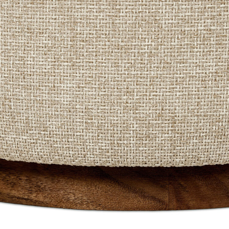 SINCLAIR OUTDOOR ROUND OTTOMAN
