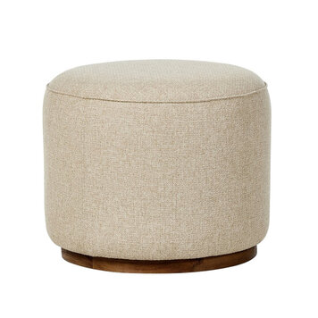 SINCLAIR OUTDOOR ROUND OTTOMAN