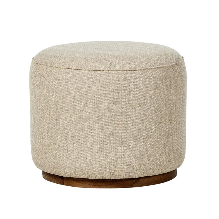 SINCLAIR OUTDOOR ROUND OTTOMAN