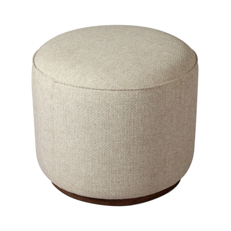 SINCLAIR OUTDOOR ROUND OTTOMAN