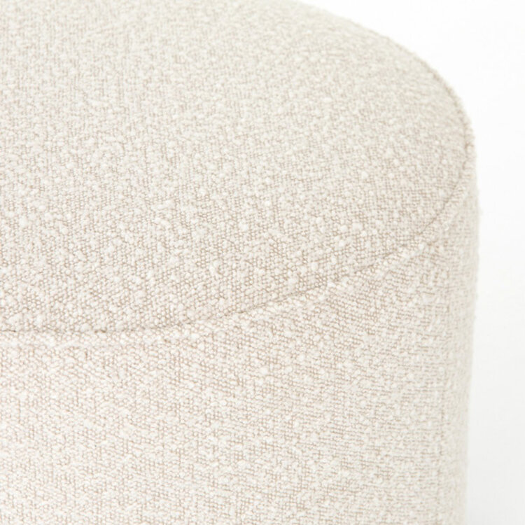 SINCLAIR ROUND OTTOMAN, SMALL