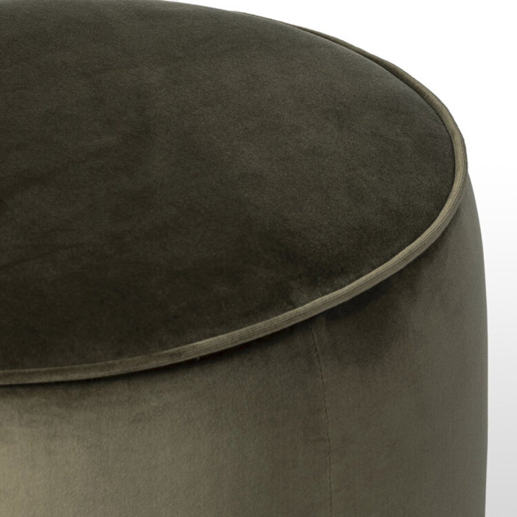SINCLAIR ROUND OTTOMAN, SMALL