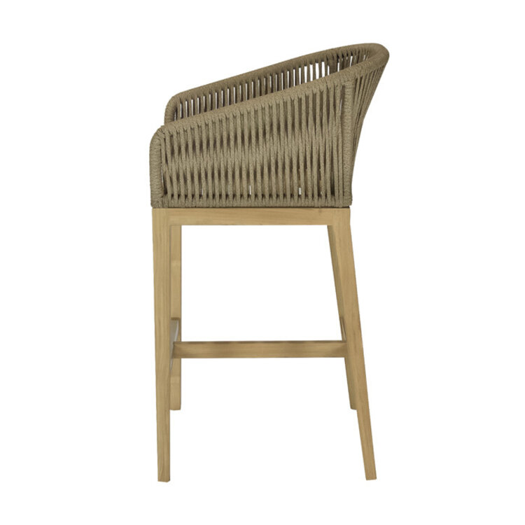 ROYAL TEAK MAUI OUTDOOR BAR STOOL