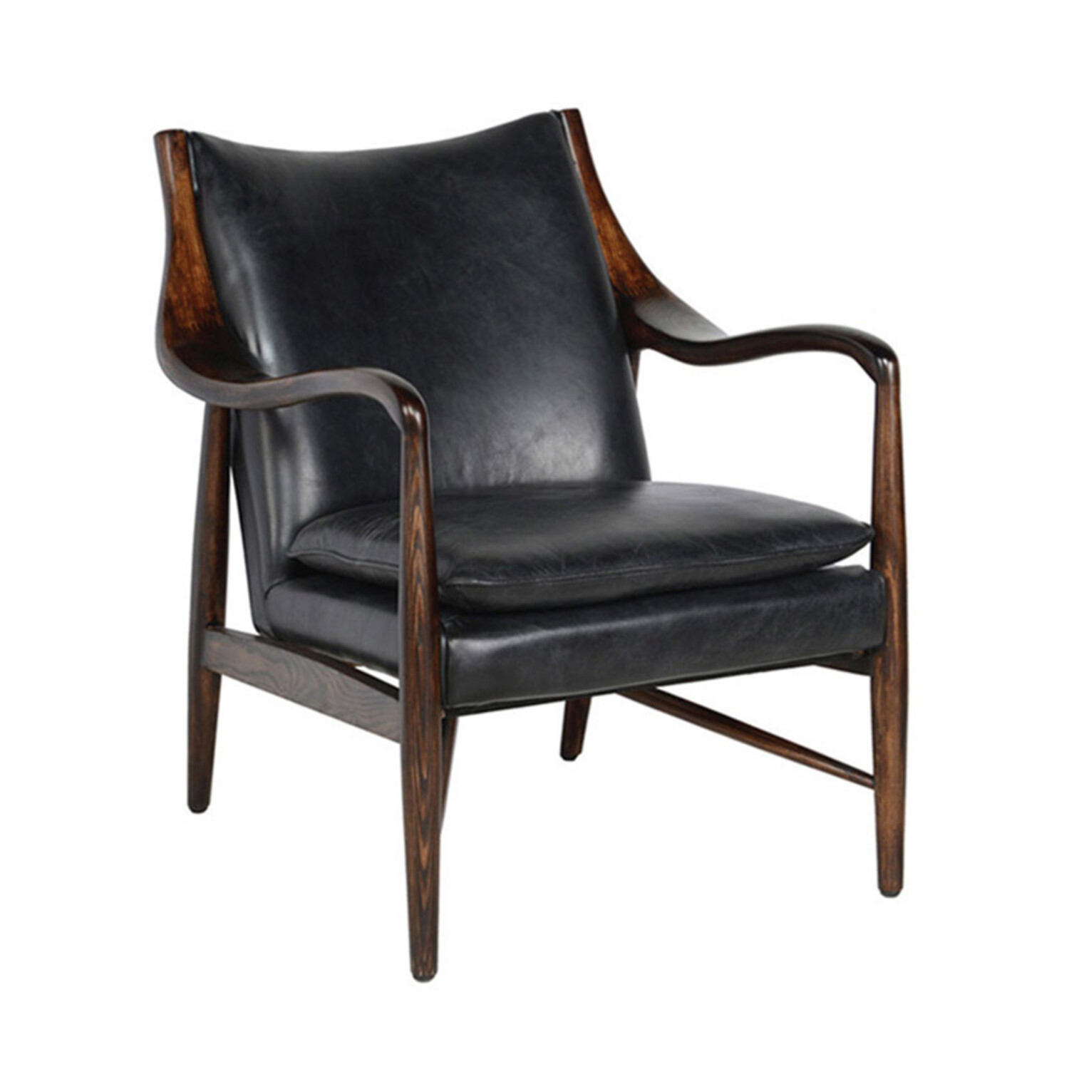 KIARA LEATHER CLUB CHAIR - Su Casa