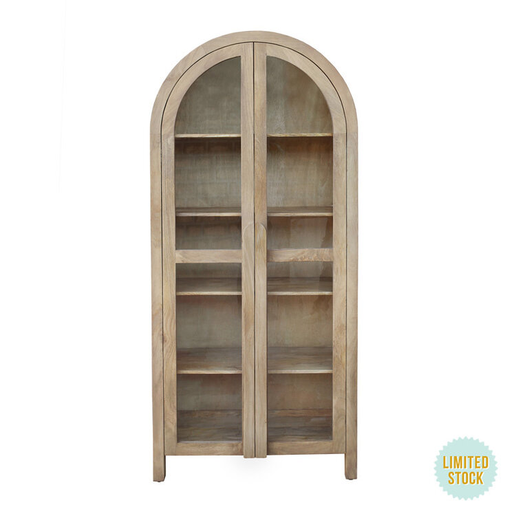 LR HOME COLLINS BOOKCASE CABINET