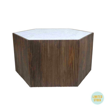 LR HOME SERGEY HEXAGON COFFEE TABLE