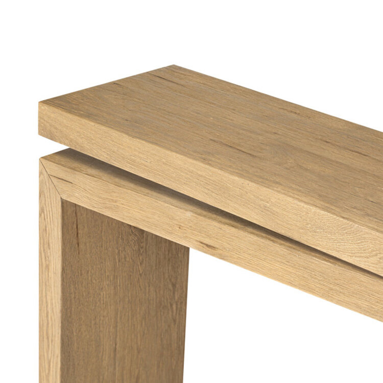 MATTHES OAK CONSOLE TABLE