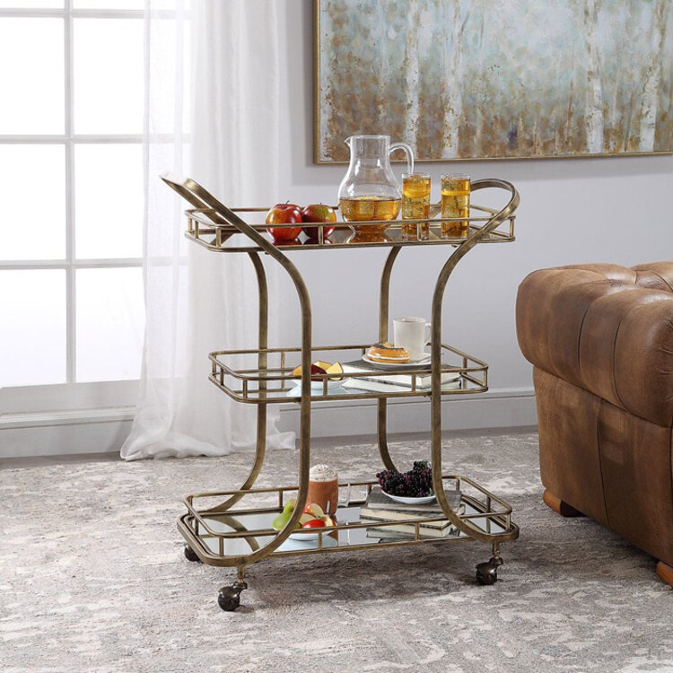 STACEY BAR/SERVING CART