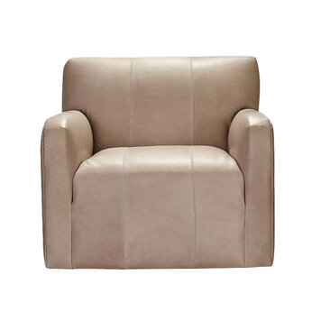 WOODSON LEATHER SWIVEL CHAIR