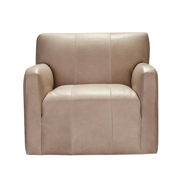 WOODSON LEATHER SWIVEL CHAIR