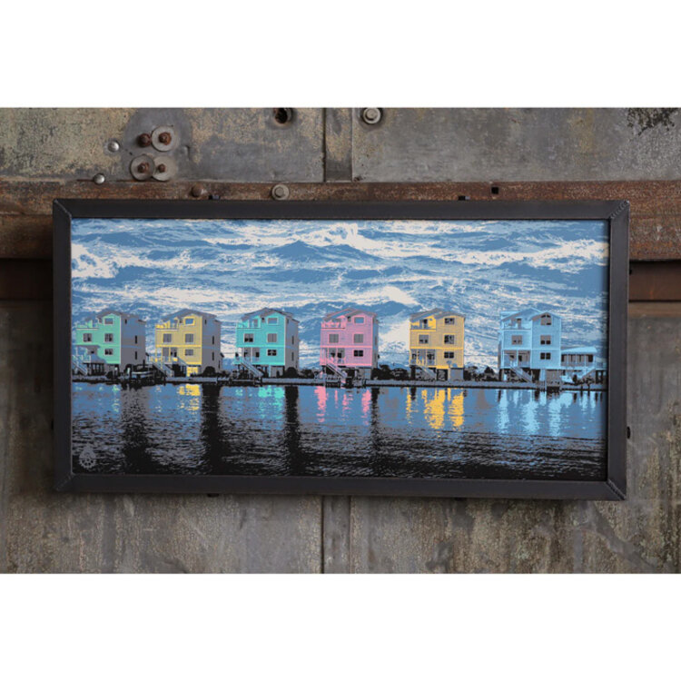 FENWICK ISLAND PAINTED HOUSES