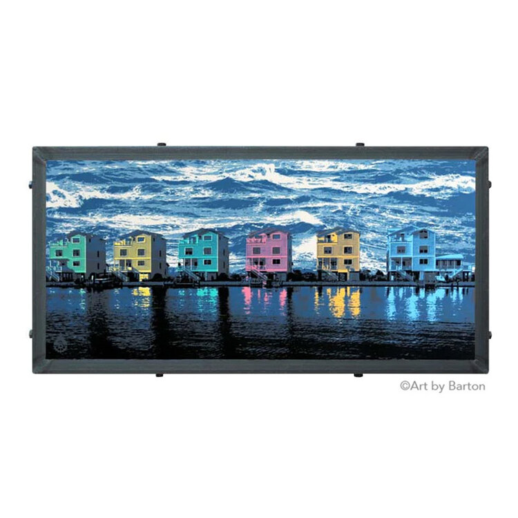 FENWICK ISLAND PAINTED HOUSES