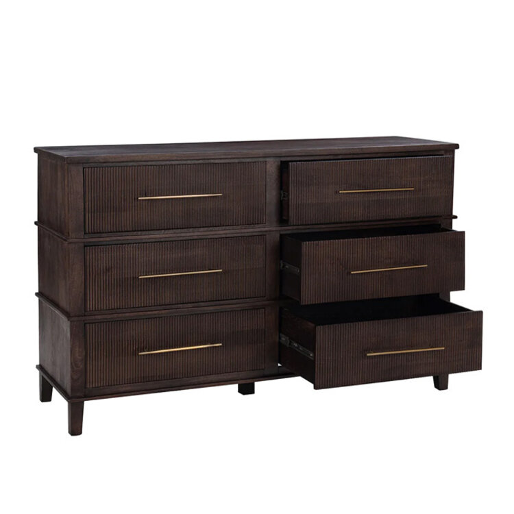 WESLEY 6-DRAWER DRESSER