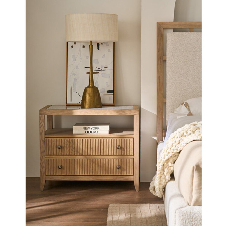 ADALINE 2-DRAWER NIGHTSTAND