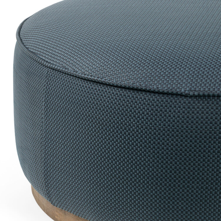 SINCLAIR ROUND OTTOMAN, LARGE