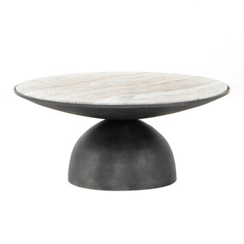 CORBETT ROUND COFFEE TABLE